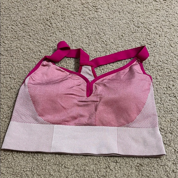 Nike Other - Nike Magenta & Light Pink Seamless Sports Bra